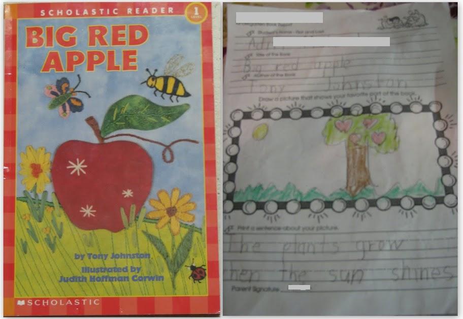 Book report for kindergarten